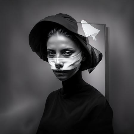 Jorg Karg (Monochrome Surrealism) [SDXL]