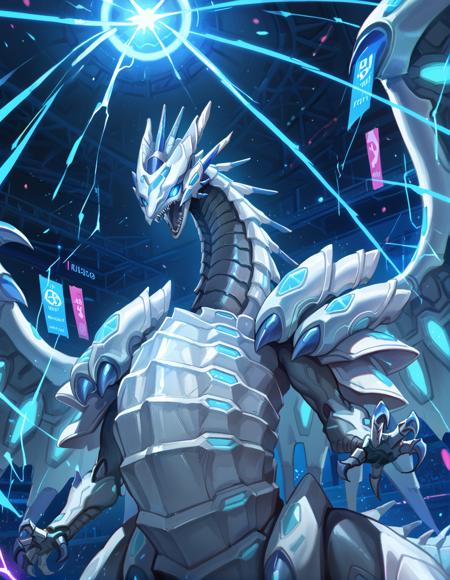 Yu-Gi-Oh! - Blue Eye Chaos Max Dragon (ブルーアイズ・カオス・ＭＡＸ・ドラゴン) PonyXL