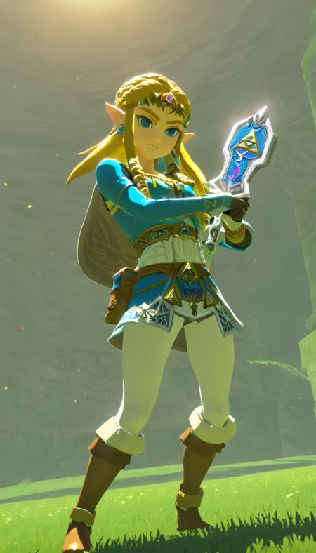 Princess Zelda [Legends of Zelda] LoRA XL版本v2 (ID: 179204)