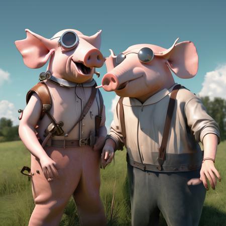 B-LORA Hogs