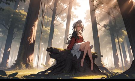 [LoRa] Birch Light / シラカバの光 / 白樺樹之光 Concept (With multires noise version)