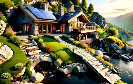 mountain family houses
