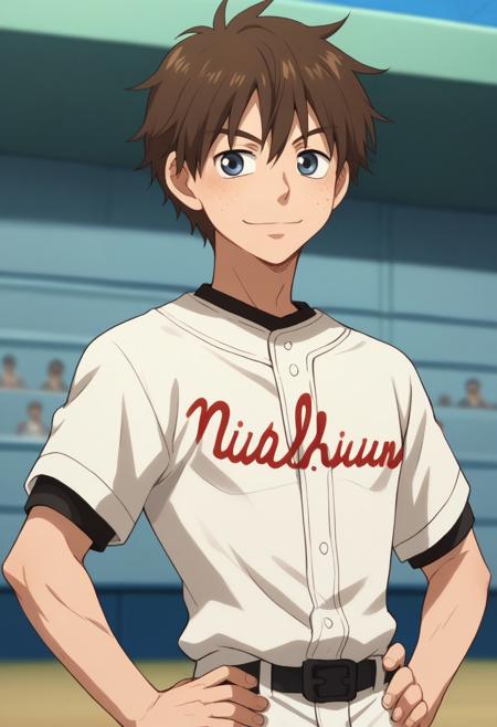 Kosuke Izumi - Big Windup! (Commission) - Pony + Illustrious