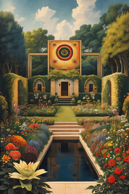 style of Paul Laffoley 147