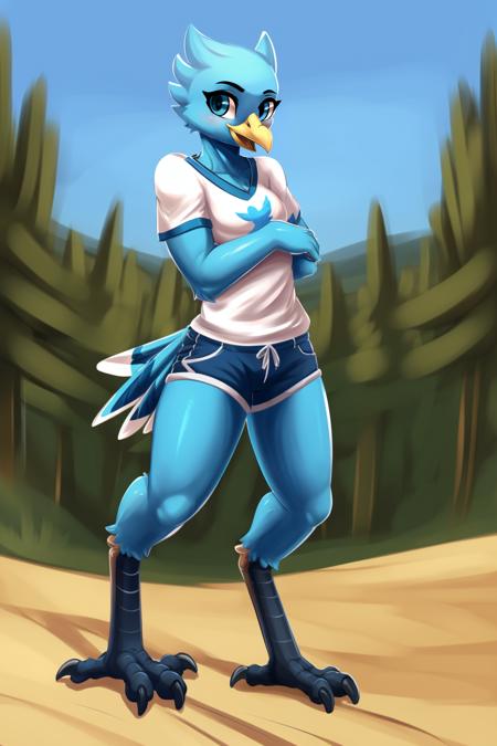 Twitter Bird (Anthro)