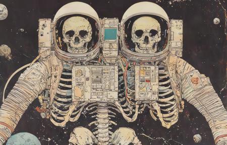 Skull, astronaut - tangbohu [SDXL] 56