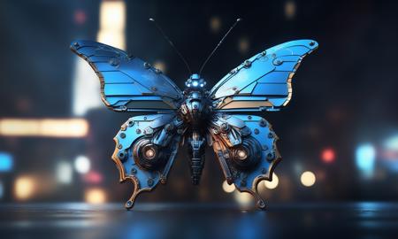 XL Special effects mech art style