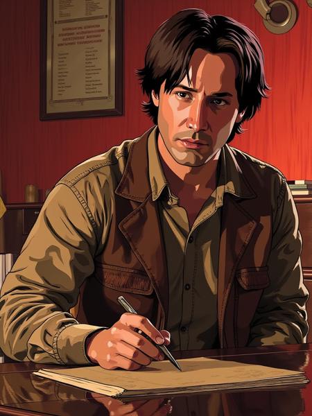 A Scanner Darkly Style