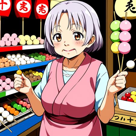 skewered rice dumpling shop