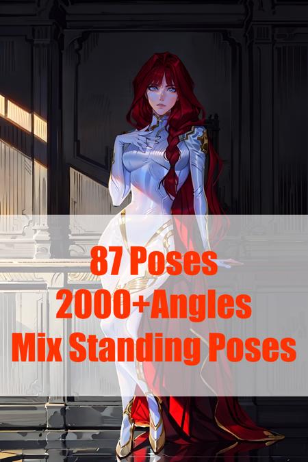 Mix standing pose pack版本Mix standing pack (ID: 93697)