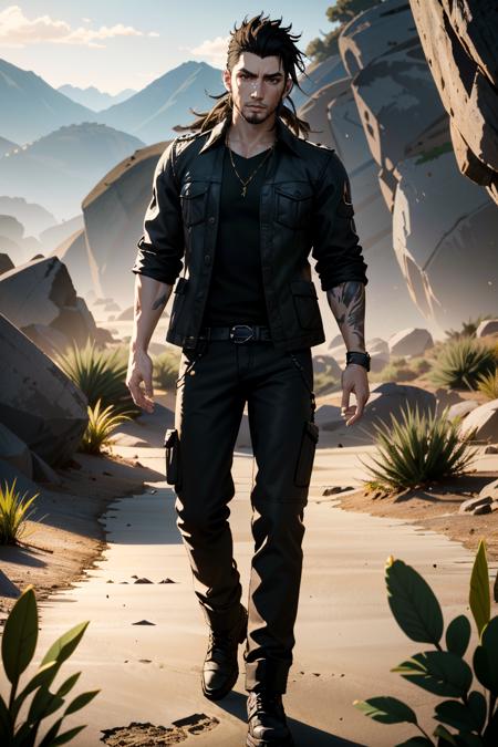 Gladiolus from Final Fantasy XV