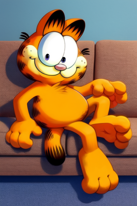 Garfield the Cat (Garfield), Furry Character LoRA