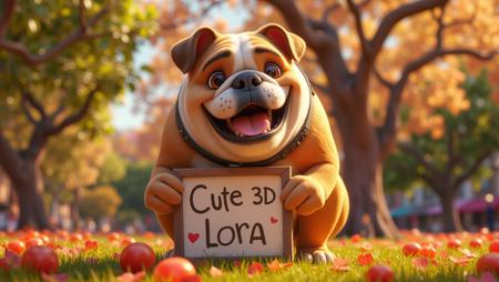 Cute 3d Cartoon Flux