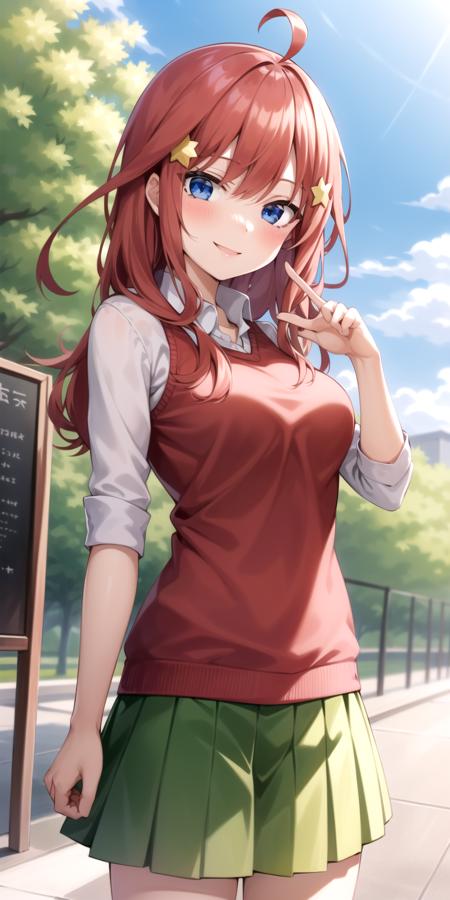 The Quintessential Quintuplets - All Nakano sisters: Ichika, Nino, Miku, Yotsuba, Itsuki