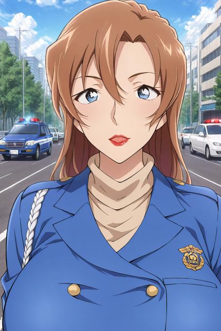 Hagiwara Chihaya | 萩原千速 萩原 千速 | 名探偵コナン Meitantei Conan版本illustrious v1.0 (ID: 1251090)
