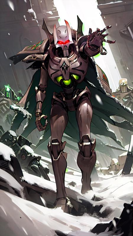Necrons [Warhammer 40k] LoRA SD1.5 & SDXL1.0版本sd1.5_v2 (ID: 258387)