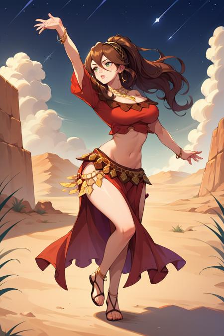 Primrose Azelhart/プリムロゼ・エゼルアート (Octopath Traveler) SDXL LoRA [Pony Diffusion]
