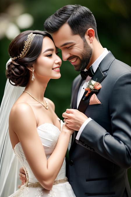 Romantic Wedding Couple Poses