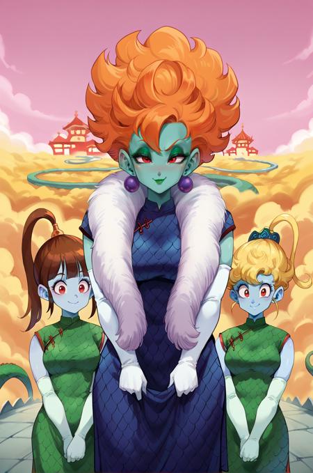 Princess Snake/蛇姫 and servants - Dragon Ball | Pony Character版本v1.0 (ID: 893167)
