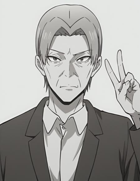 Shirogane Father 白銀父しろがねちち (Kaguya-sama wa Kokurasetai)