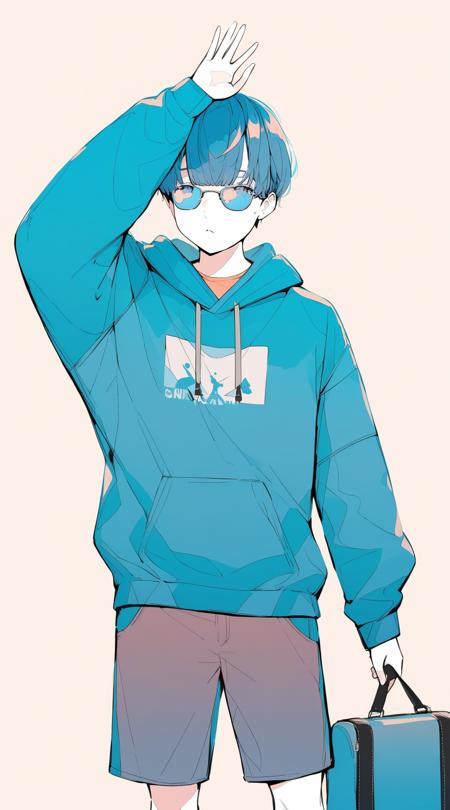 summer illustration| 夏日多巴胺插画风格 Animagine XL