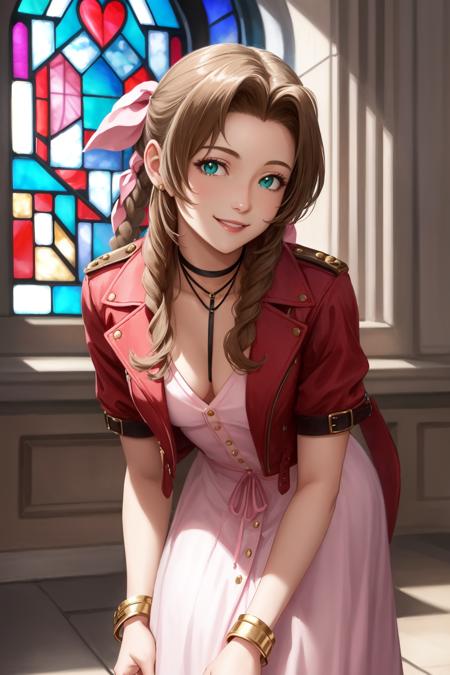 Aerith Gainsborough (Final Fantasy VII) LoRA版本v1 (ID: 67528)