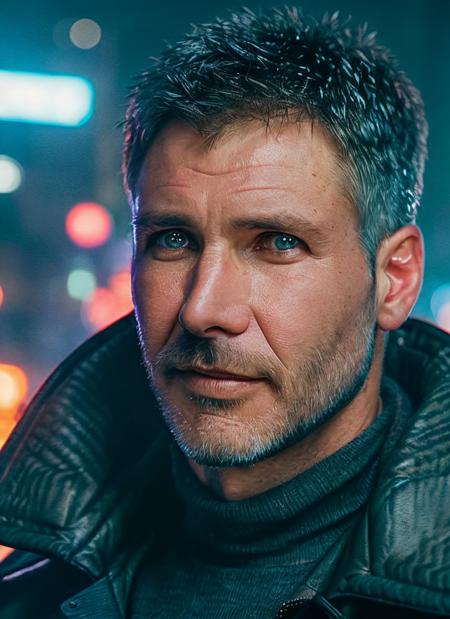 Harrison Ford (Indiana Jones, Blade Runner & Han Solo from Star Wars)