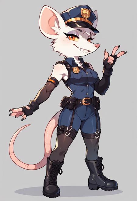 Officer Flint LoRA - [Pony]