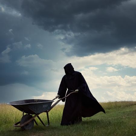 Grim Reaper cinematic style XL + SD1.5