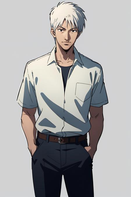 Akagi Shigeru (Both young and old)