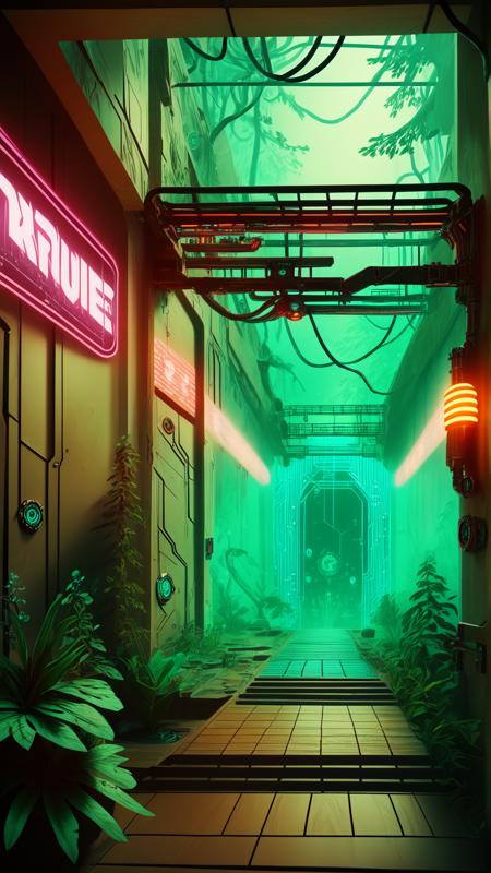 Cyberpunk World - Pony