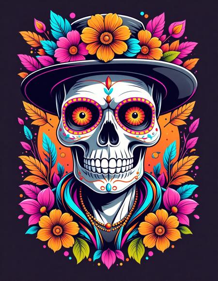 T-Shirt Vector Style - FLUX