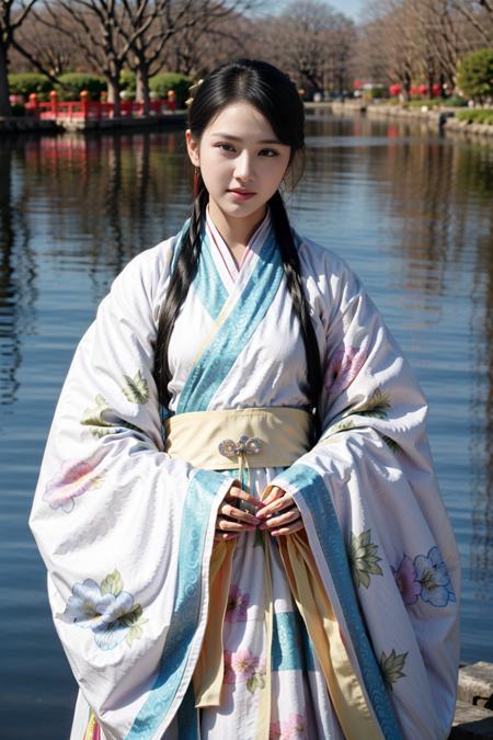 【Realistic】粉色新春贺岁汉服 China Dress / Hanfu
