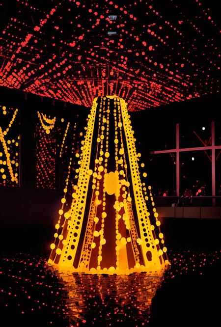 Kusama Rooms - colours, curves, and polkadots 草間