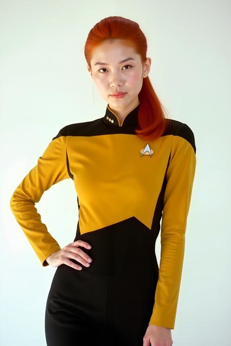 Star Trek TNG uniforms (5 variants) (Flux)