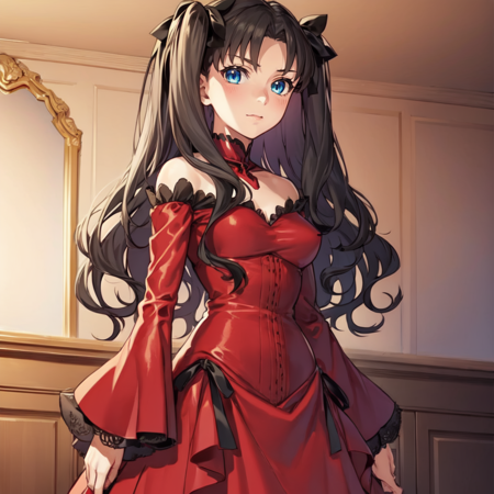 Rin tohsaka  LORA and(Pony)  from fate stay night visual novel