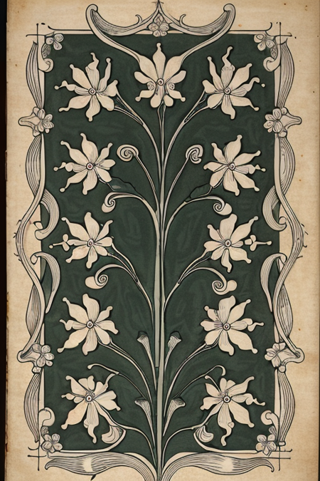 Eugene Grasset's plant patterns (1896)
