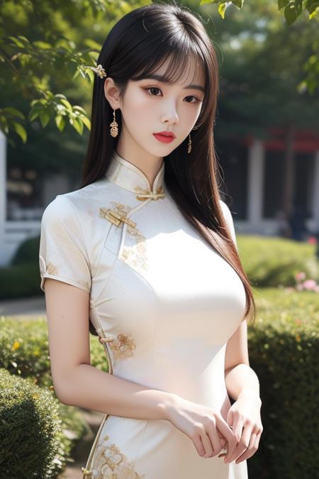 A simple china dress 一件简单的旗袍