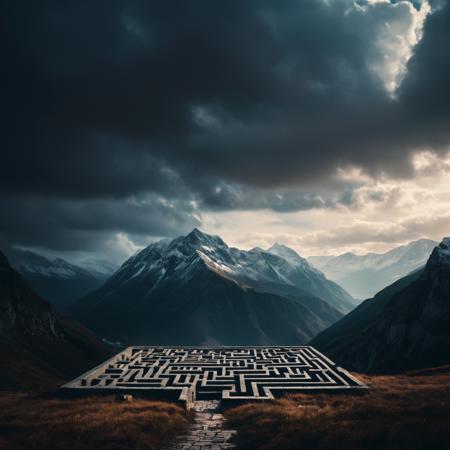 Maze cinematic style XL