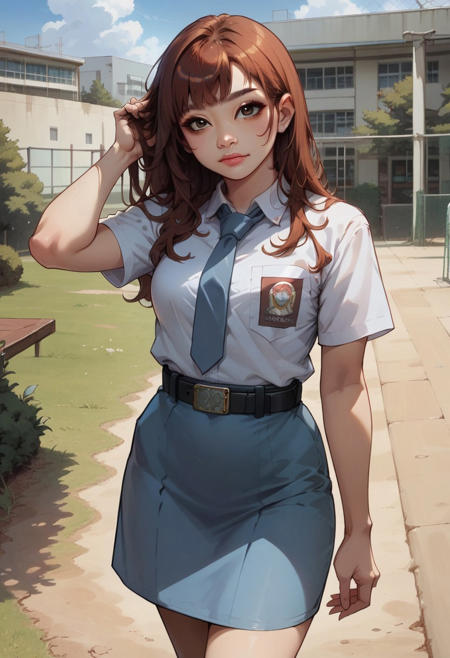 Indonesian High School Uniform