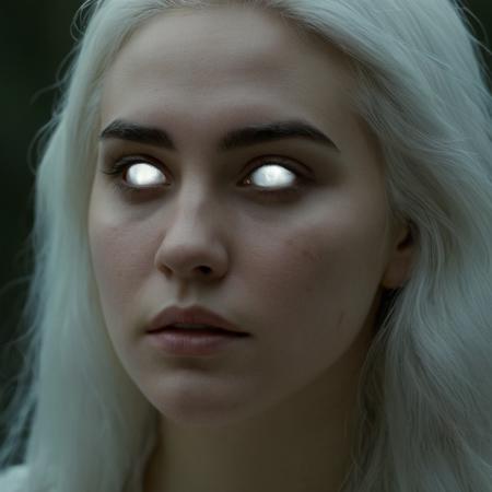 White Sclera Eye Style XL
