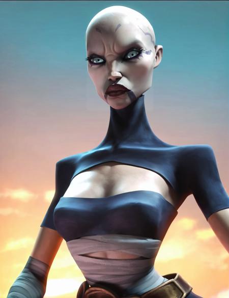 Asajj Ventress - Star Wars: The Clone Wars PonyDiffusion XL版本v1.0 (ID: 439798)