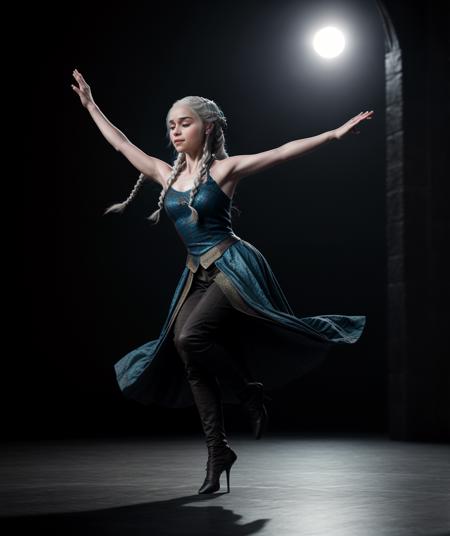 Emilia Clarke as Daenerys Targaryen - LORA  - FLUX and PONY ?