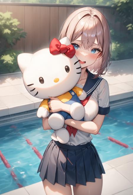 hello kitty stuffed toy / ハローキティのぬいぐるみ / キティラー
