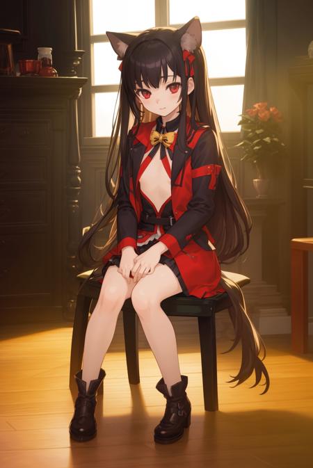 正常坐姿与站着弯腰 / Normal sitting posture and bending over while standing (full body)