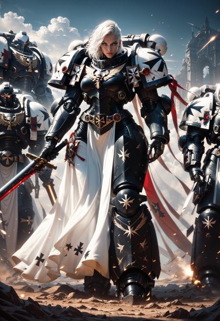 The Space Marines Warhammer 40K | Flux + Pony