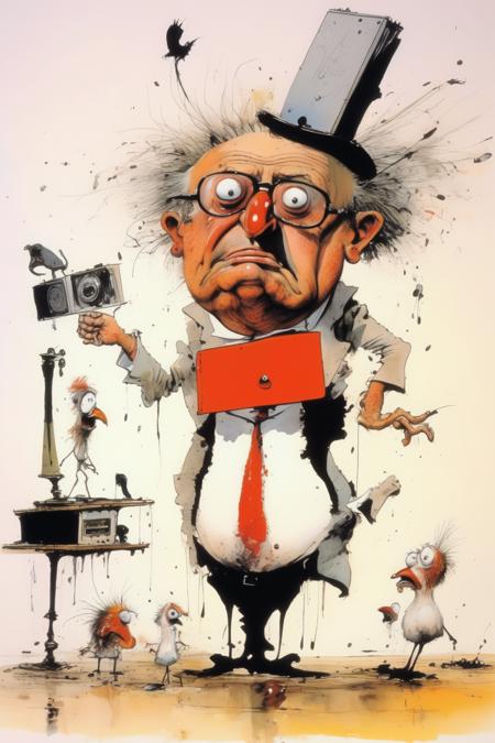 Ralph Steadman Style