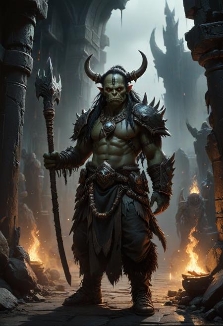 Dynamic Wildcard - orc soldier unleashed