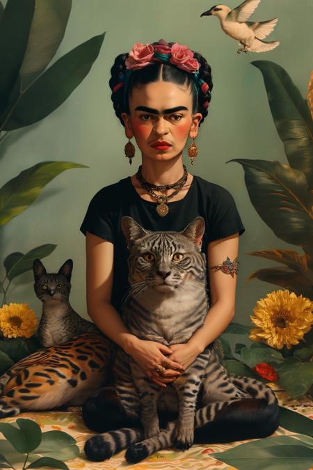 style of Frida Kahlo 378