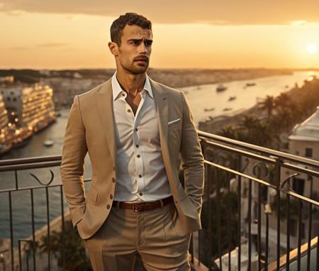 Theo James - SDXL